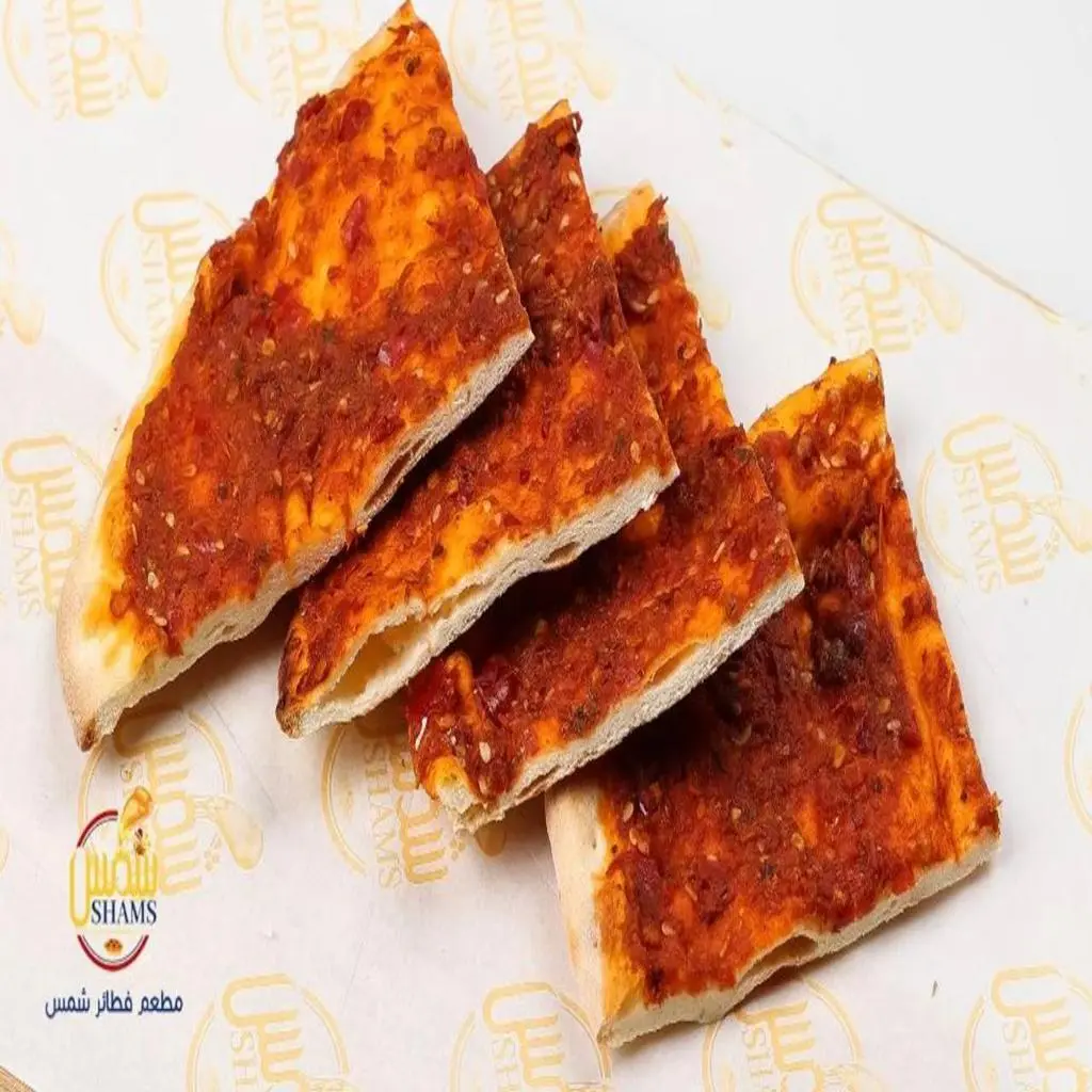 فطيرة محمرة سادة